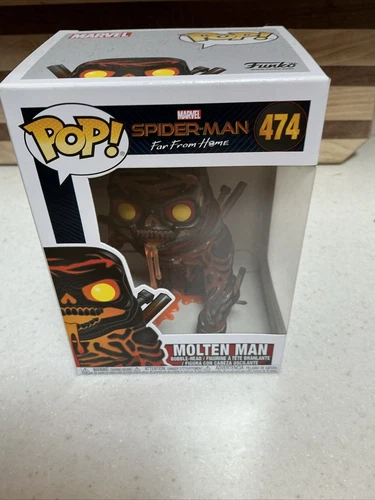 Funko Pop! Vinyl: Marvel - Molten Man (Glow) - GameStop (Exclusive) #474