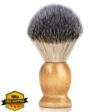 Hand Crafted Wood Handle Shaving Brush for Men, Wet Shave