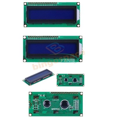 10PCS 1602 16x2 Character LCD Display Module HD44780 Controller     *kk