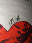 Autographed Aaron West & The Roaring Twenties T Shirt Dan Campbell Size M Medium — photo 4