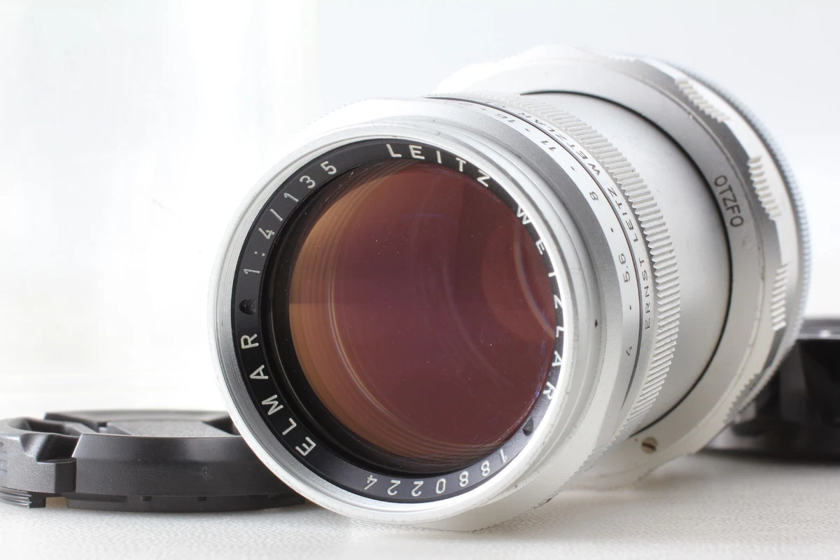 棚卸SALE！Leica Elmar 135mm F4.5 オールドレンズ Leica ELMAR-M f/4 Camera Lenses 135mm Focal for sale - eBay