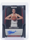 NIKOLA DURISIC 2024-25 PANINI PRIZM BLACK ROOKIE AUTO #RS-DUR HAWKS Q1405