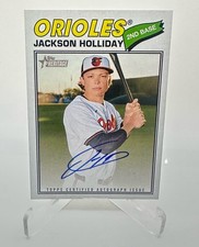 2026 Topps Heritage Jackson Holliday Real One Auto #ROA-JH