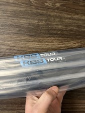 KBS Tour Custom Series Iron Shafts 4-P stiff flex 120g steel .355 Tip