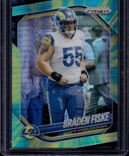 2025 Panini Prizm- Hyper Prizm /200- Braden Fiske #144