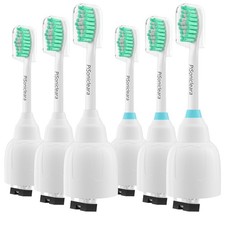 6-Pack Toothbrush Heads for Philips Sonicare E-Series Elite HX7022 HX7001