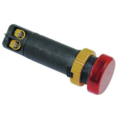 Dayton 22Ny93 Raised Indicator Light, 12Mm, 120V, Red