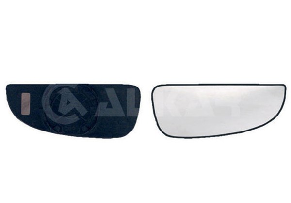 Spiegelglas AußEnspiegel Alkar 6412922 FüR Peugeot Fiat Ducato Boxer Jumper Bus-image