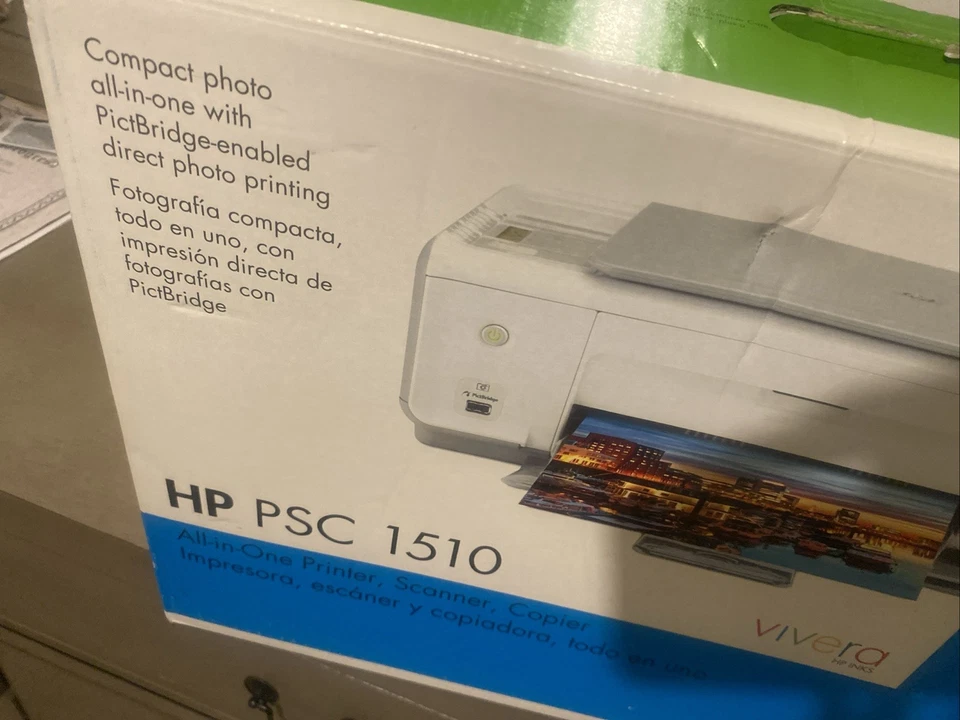 NEW HP PSC 1510 All-in-One Printer Scanner Copier Inkjet Photo USB Sealed - Image 4 of 4