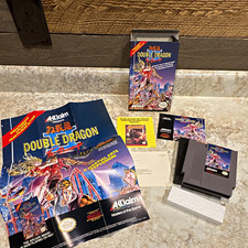 Acclaim Double Dragon II: The Revenge Nintendo NES CIB w/ Manual, Inserts 1990