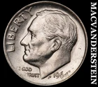 1964 Roosevelt Dime- Silver- Scarce Better Date No Reserve #J5387