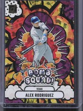 2025 Donruss #15 Alex Rodriguez Bomb Squad Red Xplosion #/99