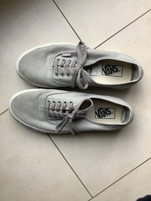 Vans UA AUTHENTIC Damen Grau Sneakers Turnschuhe Outdoor Alltag 