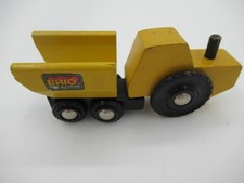 Vintage Brio DUMPER Wooden Train "Look"