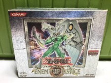 Yu-Gi-Oh EOJ 1st Edition Enemy of Justice *Empty* Hobby Booster Box