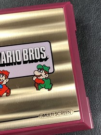 Mario Bros. Game & Watch MW-56 - 1983 Nintendo - Tested Working - Great Cond.
