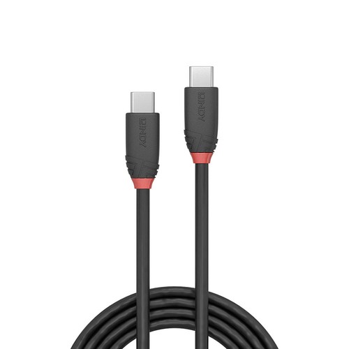 Lindy 1.5M Usb 3.2 Type C To C Cable 20Gbps Black Line. Cable Length: 1.5 M. Con