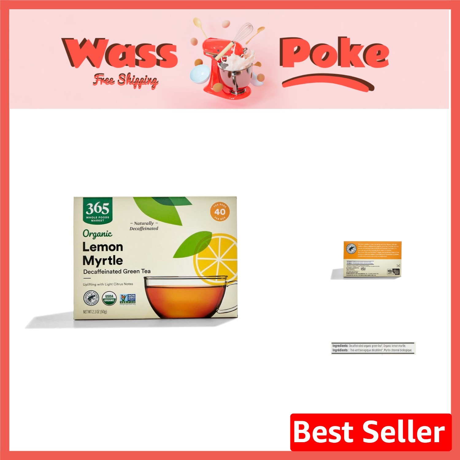 , 40 Decaffeinated Tea Bags - Perfect Brew