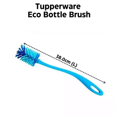 Tupperware Blue Long Cleansing Brush Tools For Eco Water Bottle Plastic Tumbler