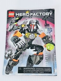 100% Complete & Retired Lego Hero Factory Bulk Set 6223 with Manual