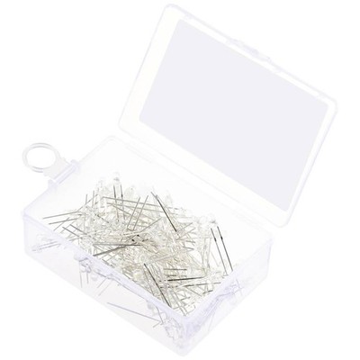100er Multipack TRU COMPONENTS LED bedrahtet Neutralweiß Rund 3 mm 14400 mcd 30