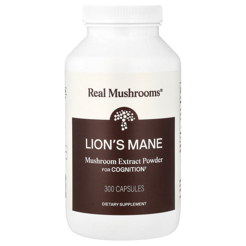 Lion's Mane, Mushroom Extract Powder, 300 Capsules (500 mg Per capsule)