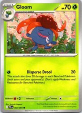Gloom 002/094 Common Phantasmal Flames Pokemon NM