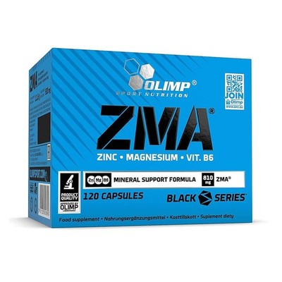 ZMA - 120 Capsules - 1 Box - Improve sleep quality muscle regeneration endurance