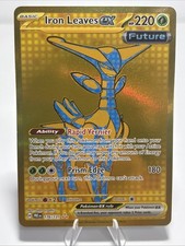 Pokemon Card Iron Leaves Ex 176/131 Prismatic Evolutions Rare Near Mint on eBay