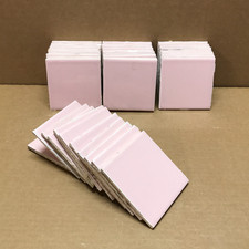 VTG Lot 40 American Pink Made in USA Ceramic Bathroom Tiles 4