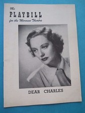October - 11 - 1954 - The Morosco Theatre Playbill - Dear Charles 