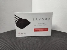 Brydge Stone Lite 5-Port USB Type-C Docking Station (Space Gray)
