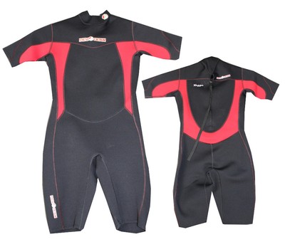 Devocean Traffic Shorty Jobe Neopren Surfen Kite rot Wakeboard Wasserski SUP RP