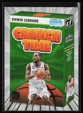 Kawhi Leonard 2023-24 Donruss #8 Crunch Time Gold Press Proof SP