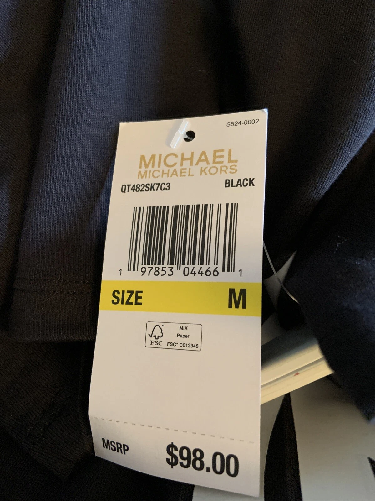 Maglietta Michael Kors donna MK abito taglia media