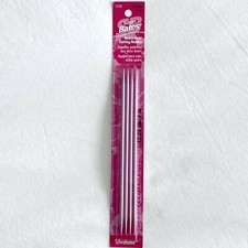 Susan Bates 7  Silvalume Double Point Knitting Needles - Size 7 4.5mm 