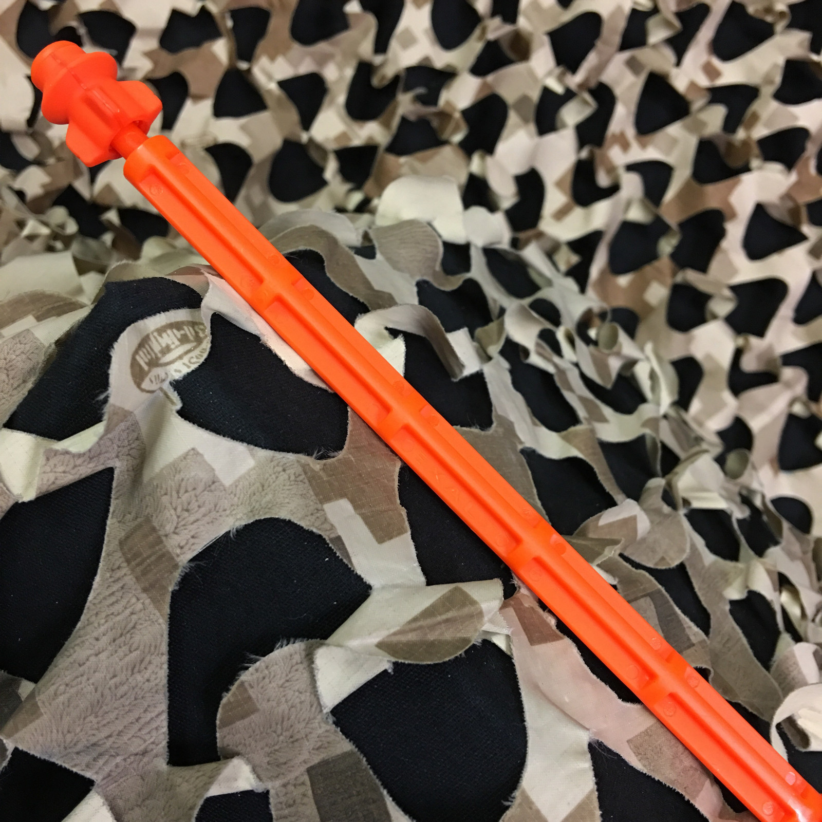 NEW Exalt Paintball Barrel Maid Swab Squeegee Folding Solid Orange eBay
