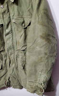 M-51 Field Jacket Mens Small Short Frieze Liner OG-107 M-1951