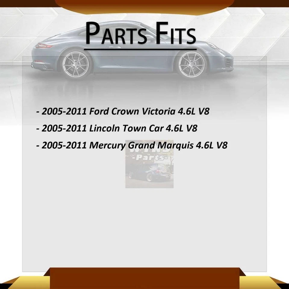 Eje trasero 2 piezas para Mercury Grand Marquis 2005-2011 4,6 L Foto 2 de 4