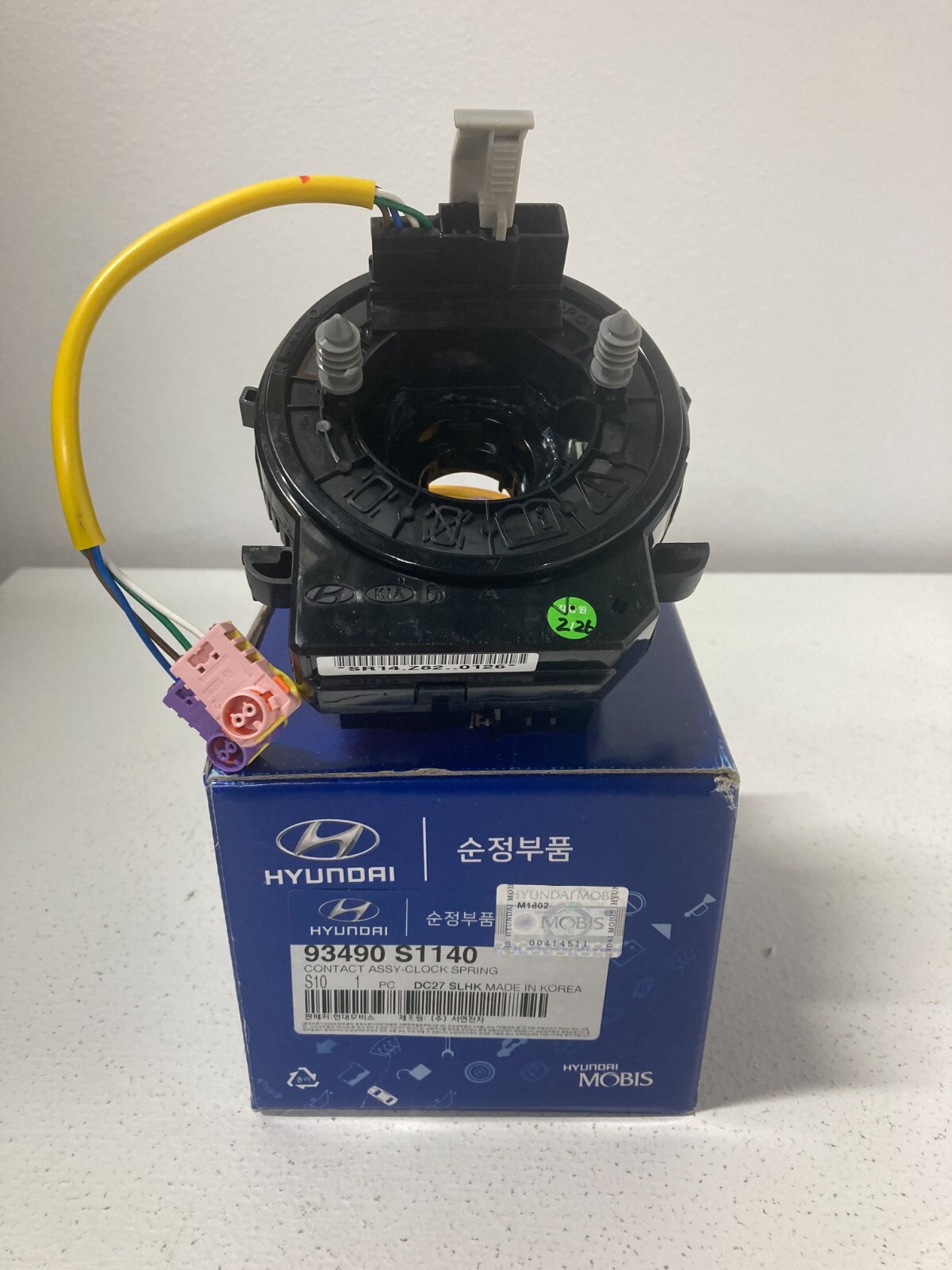 GENUINE 93490S1140 SRS Clock Spring NON Heated for Hyundai Santa 【新品未使用】トヨタ 80系ランクル フロントシートベルト 右側 R トヨタ純正