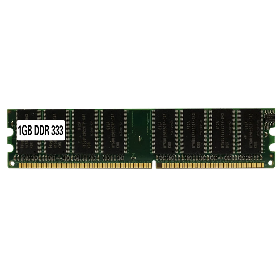 1GB DDR PC 2700 DDR 1 333MHZ Desktop PC Memory Module Computer Desktop DDR1 RAM - Image 2 of 4