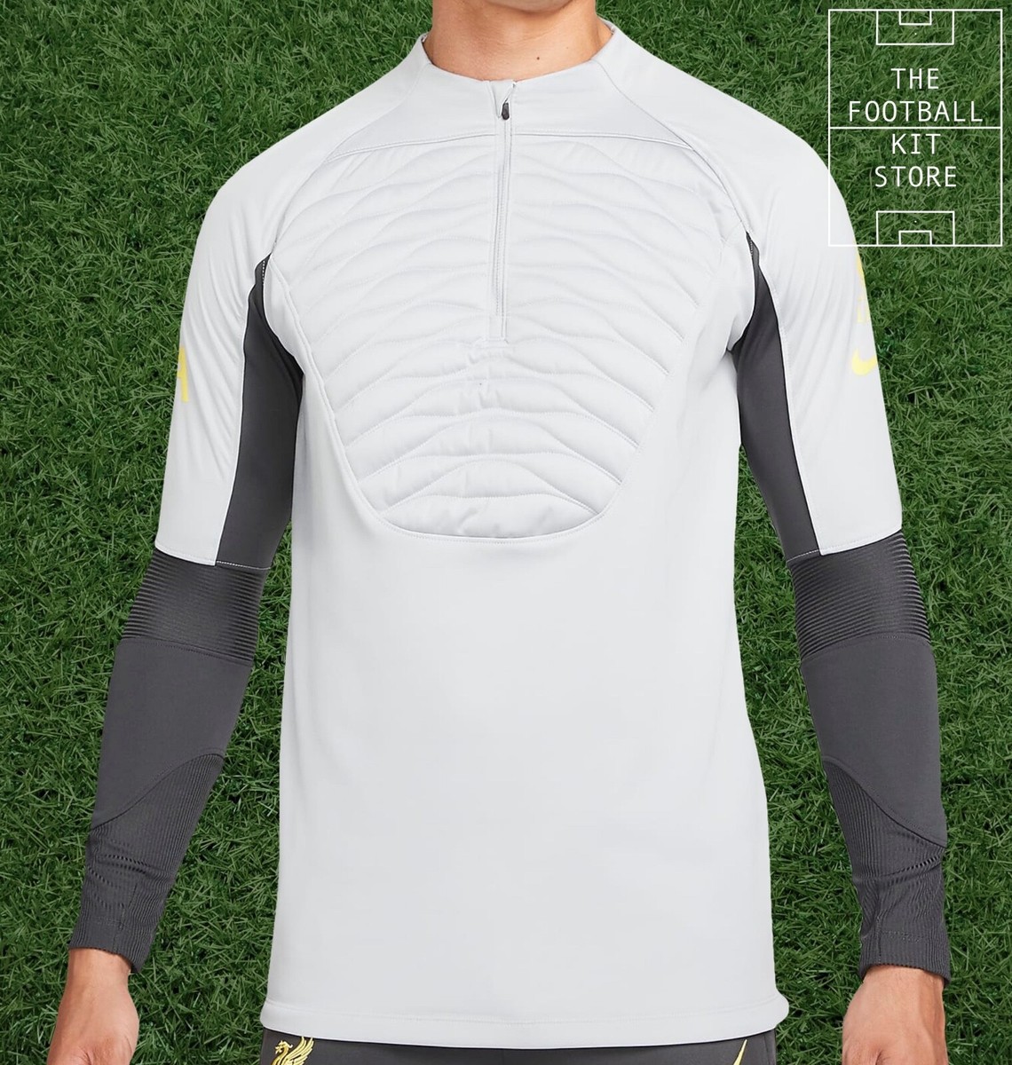 Liverpool 1/4 Zip Training Top Nike LFC Winter Drill Top Black