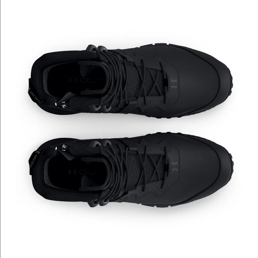 UNDER AMOUR MENS BLACK BOOT UA MG VALSETZ LTHR WP ZIP 3026738-001 - Image 4 of 4