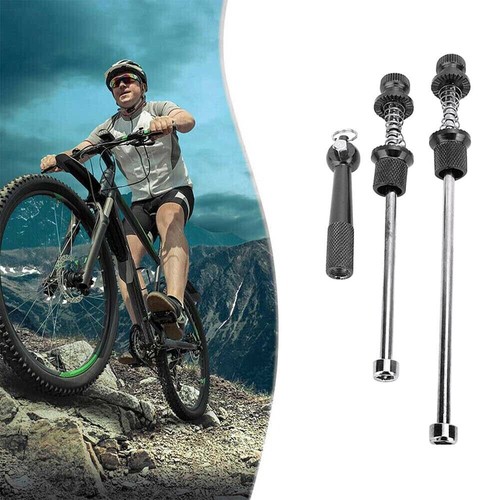Quick Release Skewers MTB Road Bike Wheel Locking Security Anti Theft Skewer UK - Picture 8 of 11