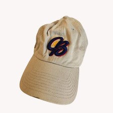 MLB cap Genuine Merchandise 47 Brand Beige Hat CB Logo American Flag Patch