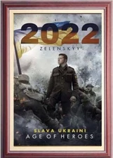 Ukrainian Exclusive magnet people Zelensky world war III freedom independence