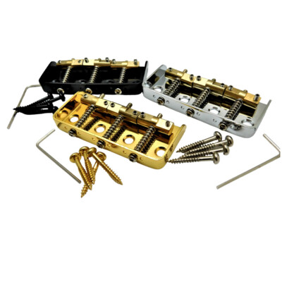 For Telecaster Tele Guitar 1/2 short Bridge with Compensated Brass 3-Saddles USA
