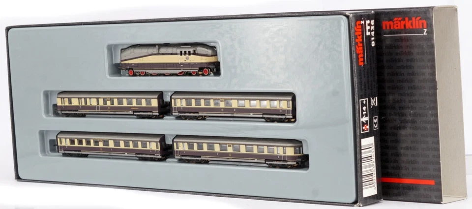 MARKLIN MINI-CLUB #81436 Gauge Z DRG "Henschel-Wegmann Train"  BR 61 , Era II - Image 2 of 4