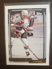 1992-93 Valeri Zelepukin Topps Gold Hockey New Jersey Devils