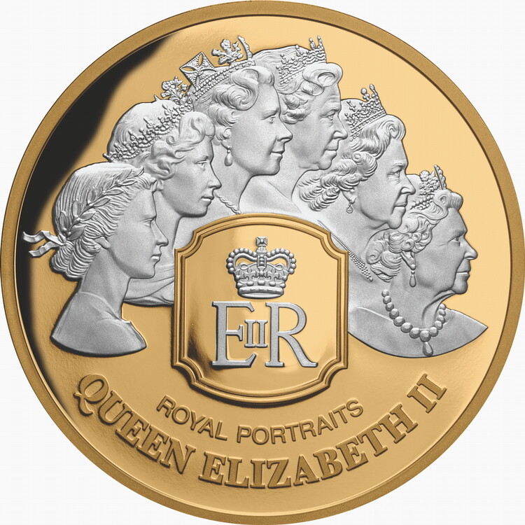 Tokelau 2020 SIX ROYAL PORTRAITS Queen Elizabeth II QEII $100 1 Oz